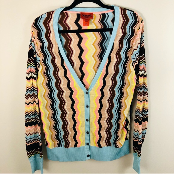 Missoni for Target Sweaters - Original Missoni for Target long sleeve zig zag multicolor sweater XL
